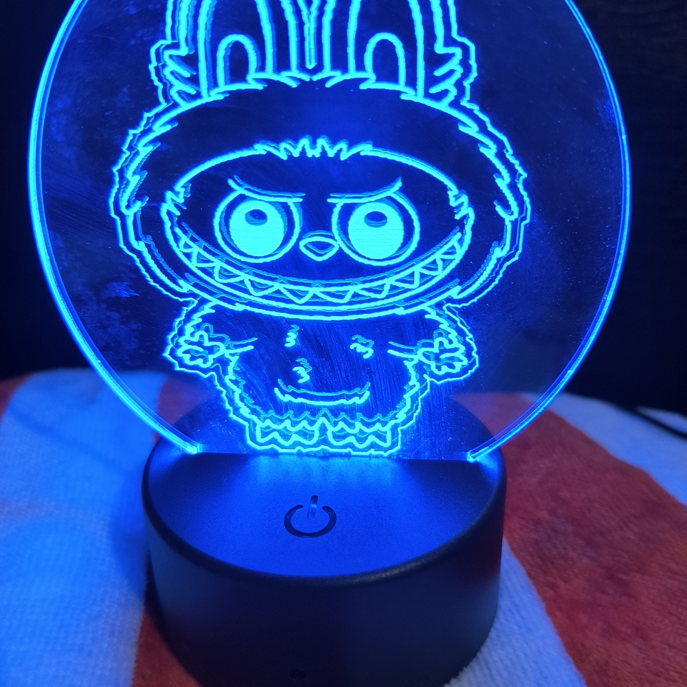 Labubu Monster Macaroons LED Character Night Light